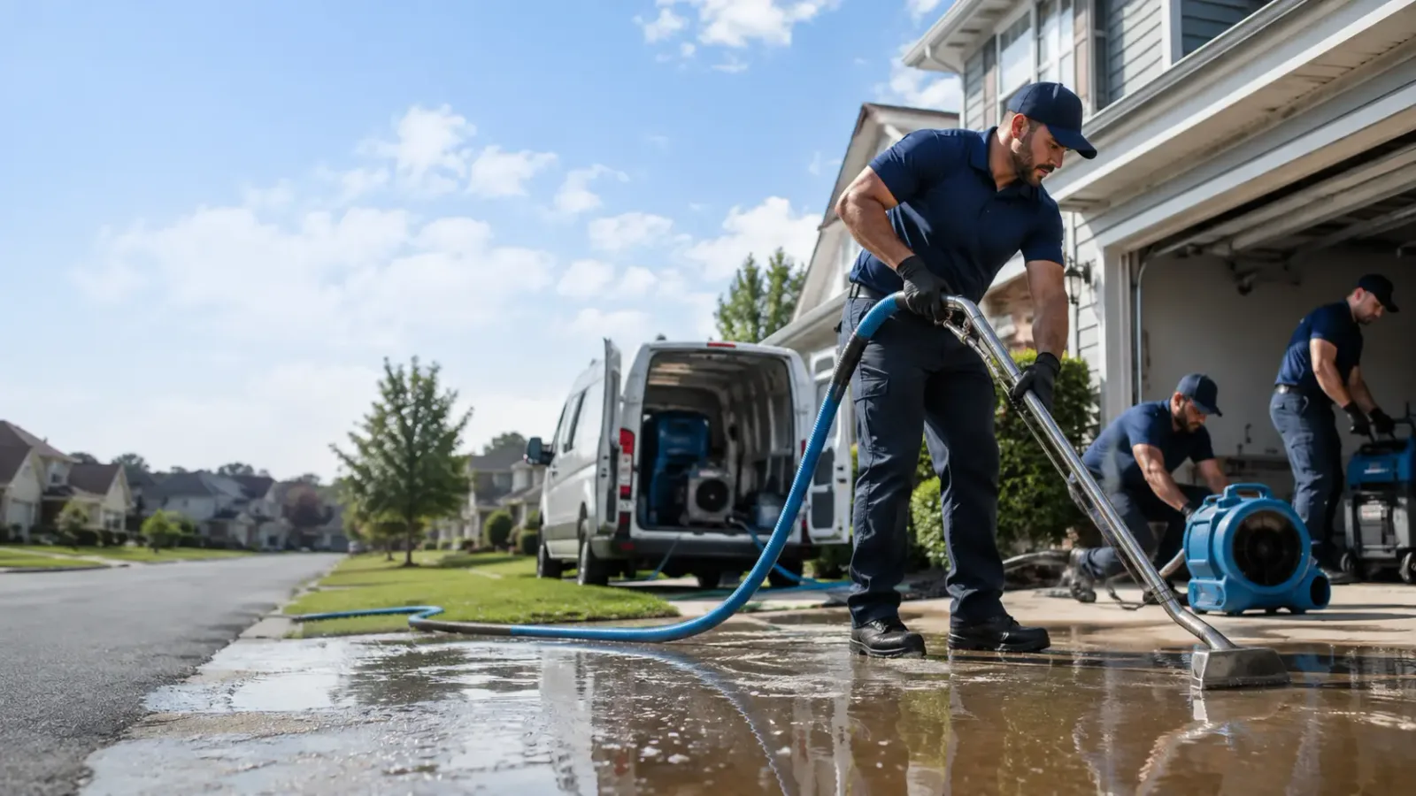 Flood Damage Restoration in Reseda, CA